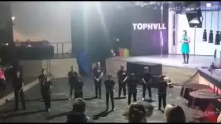 Отчётный концерт в клубе Top Hall.