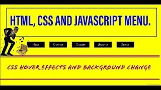 JAVASCRIPT ONCLICK FUNCTION AND CSS HOVER EFFECT