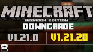 How to Downgrade Minecraft Bedrock (Works 2024)