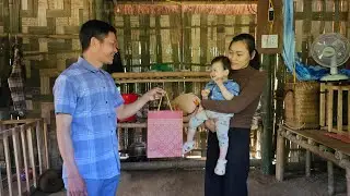 Ly Vy Ca was very surprised to receive a gift from a kind man. Ly Vy Ca