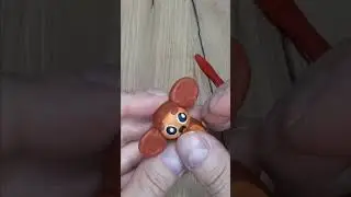 Чебурашка из пластилина 