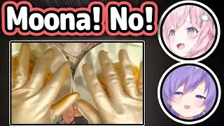 Moona Suddenly Makes Lewd Hand Gestures In Front Of Koyori【Hololive】
