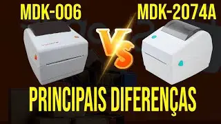 Comparativo Entre impressoras térmicas tomate MDK-006 e MDK-2074A da tomate