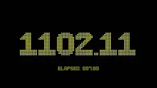 1800 seconds countdown timer with 2 fractional digits accuracy