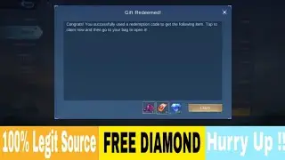 GUARANTEED FREE DIAMONDS | 100% Legit Source Mobile Legends:Bang Bang