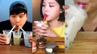 MUKBANGERS DRINKING BOBA MILK TEA