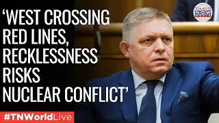 Robert Fico LIVE : West's Broken Rules & Nuclear Threats | Slovak Uprising Anniversary