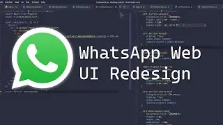 [REACTJS] Speed Code - WhatsApp Web Clone Design