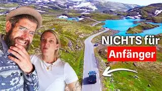Spektakuläre Passstraßen Norwegens im Camper