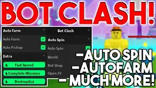 Bot Clash Script/Hack | (Auto Farm, Dupe Bots, Auto Buy Eggs)