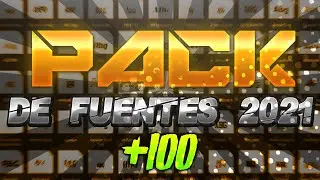 PACK +100 FUENTES DE LETRA 2021