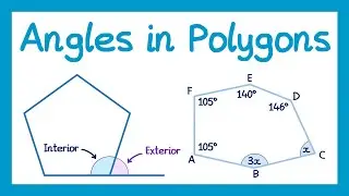 Angles in Polygons - GCSE Maths