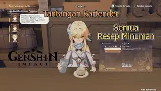 Semua Resep Minuman & Tantang Bartender di Event 