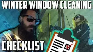 Winter Window Cleaning Checklist