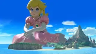🩷Super Smash Bros Ultimate Giantess Princess Peach🩷