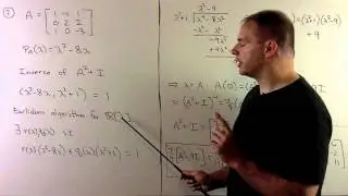 Cayley-Hamilton Theorem:  Example 1