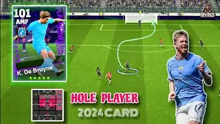 de bruyne 101 | efootball 2024 | #efootball #efootball2024 #gaming #football #games @gaming #game
