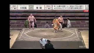 Natsu Basho 2021 - Day 4 - Sandanme - Yamatoarashi vs. Maikeru
