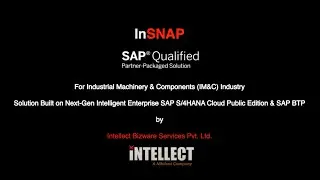 InSNAP | SAP Qualified Partner Packaged Solution for IM&C Industry