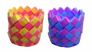 How to make Paper Vase ( very easy ) : DIY Craft