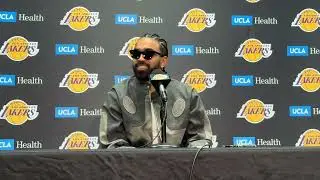 Gabe Vincent after MASSIVE comback over the Suns - Lakers Postgame