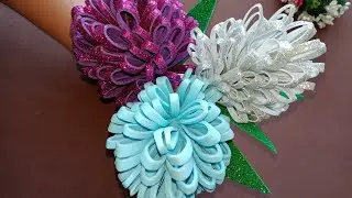 🌺 2 ідеї квітів з фоамірану своїми руками.