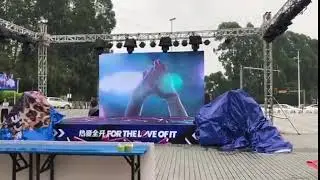 P3.91 waterproof digital wall - LED display screen video wall manufacturer