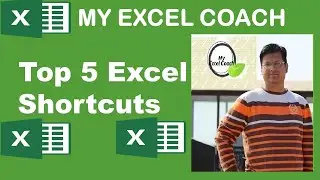 Most Commonly/frequently used top five excel Shortcut Keys