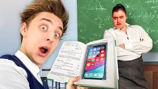 #A4 #А4 #Школа  15 Способов Пронести ТЕЛЕФОН в ШКОЛУ 