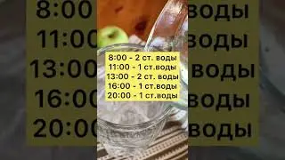 Как похудеть с помощью воды?