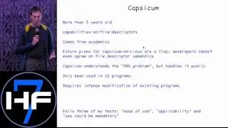 Hackfest 2015: Theo de Raadt presented 