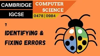 87. CAMBRIDGE IGCSE (0478-0984) 7 Identifying errors and suggesting fixes