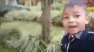 SUARA BOCIL BERKATA "BIASALAH" ditaman