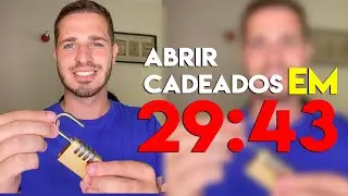 Aprendi a abrir cadeado em 