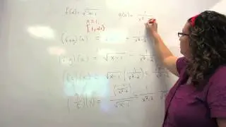 Adding, Subtracting, Multiplying, and Dividing Functions