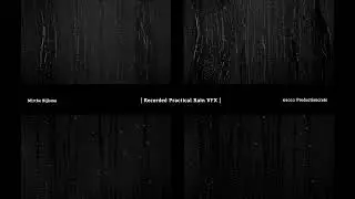 Practical Rain VFX