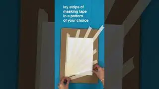 Masking Tape Art | Art Club 