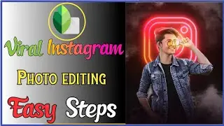 Instagram Glowing Profile Photo Editing // Snapseed Photo Editing Tutorial //🌀 Panther Edit Sagor 🌀