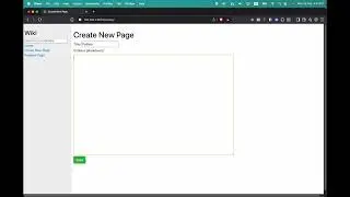 Project 1: Wiki | CS50’s Web Programming with Python and JavaScript
