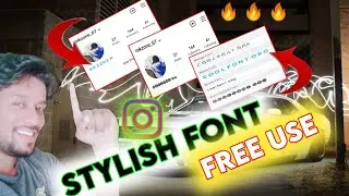 How to Change Instagram Name Font style | Stylish Font for Youtube & Instagram