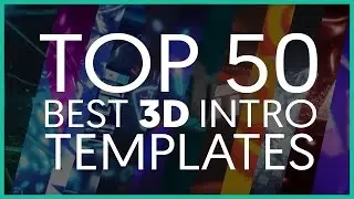 TOP 50 BEST 3D INTRO TEMPLATES (Cinema 4D)