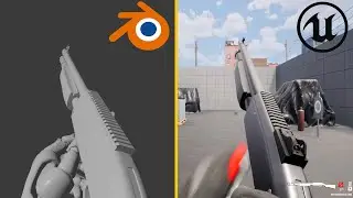 Shotgun quick Blender to UE5 Workflow