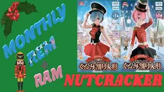 Monthly Rem - Re:Zero Figure - Nutcracker Rem And Ram