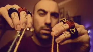 ASMR Reiki, Negative Energy Pulling From Your Throat Chakra [Layered Sounds]