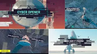 Cyber Opener After Effects Template