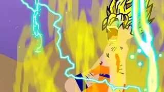 Goku and Vegeta after the tournament of power (StickNodesPro Version)