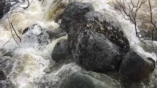 Бурные реки Кольского, в половодье.