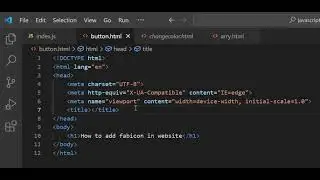 how to add favicon in website #newvideo
