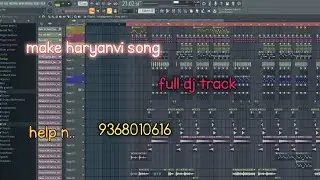 How to make typical haryanvi dj beat in fl studio || fl studio ma haryanvi song केसे बनाएं  🤔