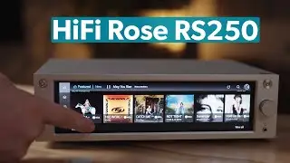 HiFi Rose RS250 high-res audio & 4K network streamer | Crutchfield